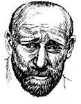 Obraz: Janusz Korczak - portret rysunkowy